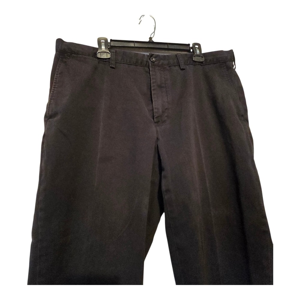 Vintage Y2K Polo Ralph‎ Lauren Preston Pants Mens 40x30 Black Pony Chino Cotton
